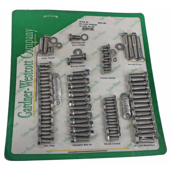 Gardner-Westcott Company Gardner-Westcott Engine Dress Up Bolt Kits 56491-HSP Autofit
