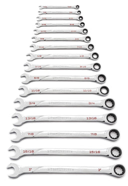 Gearwrench GearWrench 120XP Ratcheting Combination Wrench Sets 86451 Autofit