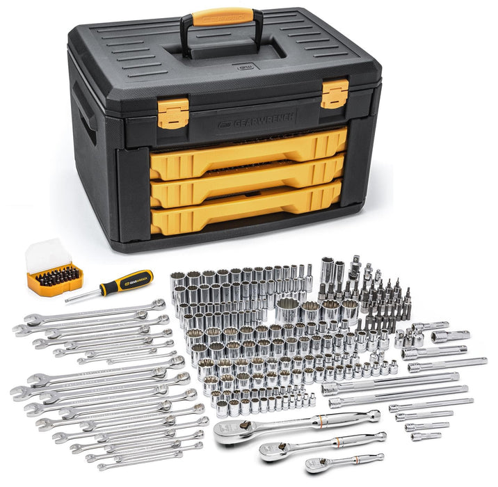 Gearwrench GearWrench 243-Piece 12-Point Mechanic Tool Sets 80972 Autofit