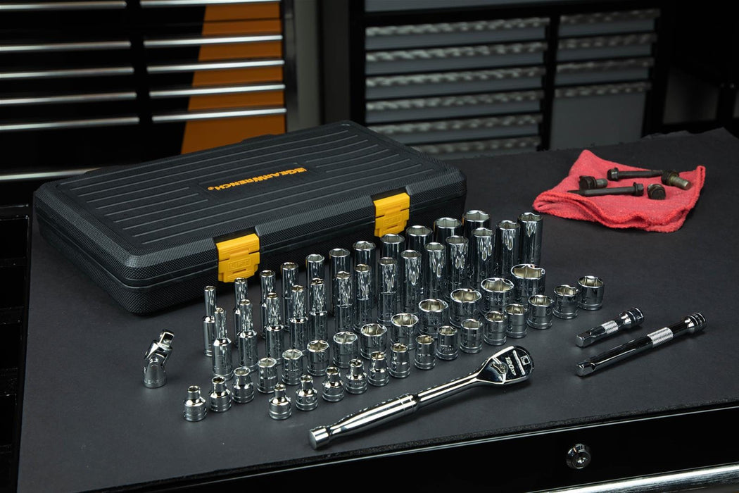 Gearwrench GearWrench 56-Piece 120XP 6-Point Mechanic Tool Sets 80550P Autofit