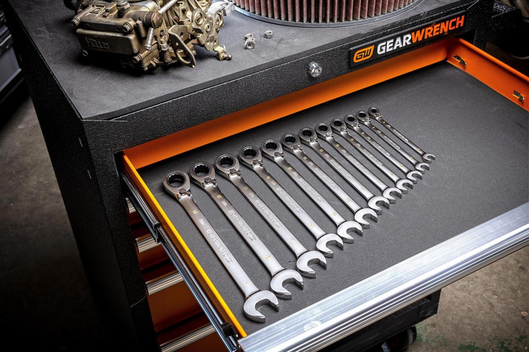 Gearwrench GearWrench 90T Ratcheting Combination Wrench Sets 86627 Autofit