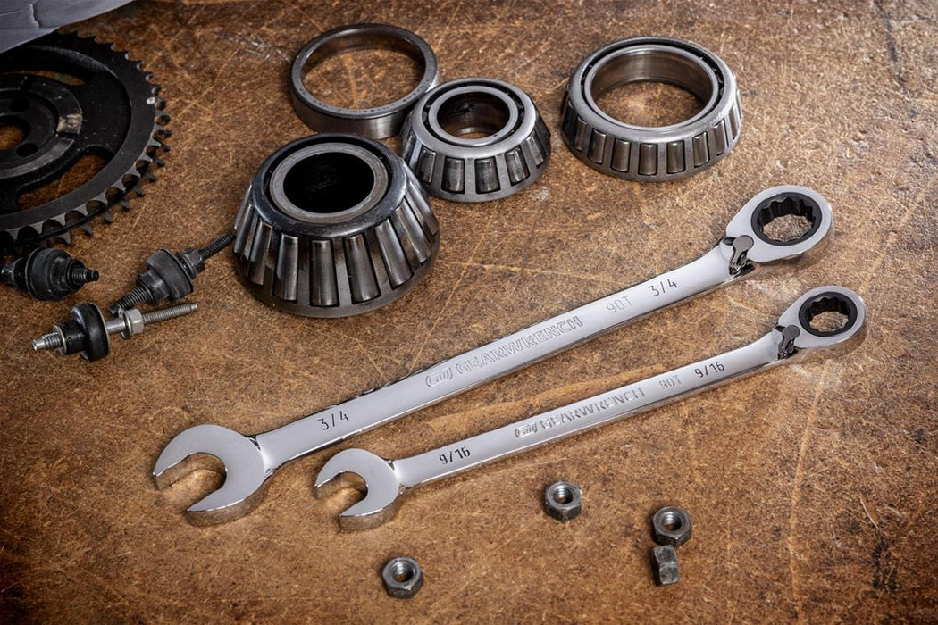 Gearwrench GearWrench 90T Ratcheting Combination Wrench Sets 86660 Autofit