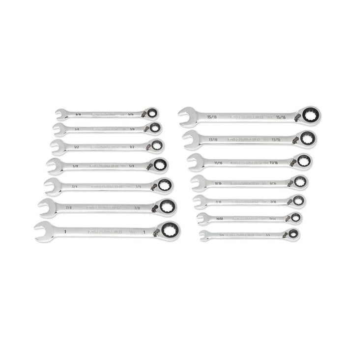 Gearwrench GearWrench 90T Ratcheting Combination Wrench Sets 86660 Autofit