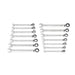 Gearwrench GearWrench 90T Ratcheting Combination Wrench Sets 86660 Autofit