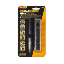 Gearwrench GearWrench Bolt Biter Extraction Socket Sets 83911 Autofit