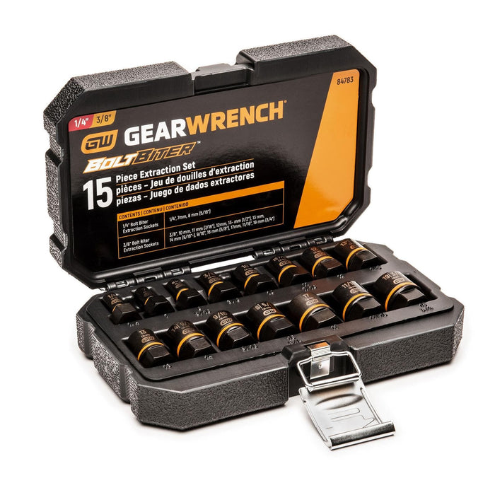 Gearwrench GearWrench Bolt Biter Extraction Socket Sets 84783 Autofit