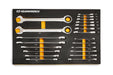 Gearwrench GearWrench Combination Ratcheting Wrench Modular Tool Sets 86526 Autofit
