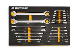 Gearwrench GearWrench Combination Ratcheting Wrench Modular Tool Sets 86526 Autofit