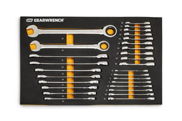 Gearwrench GearWrench Combination Ratcheting Wrench Modular Tool Sets 86527 Autofit