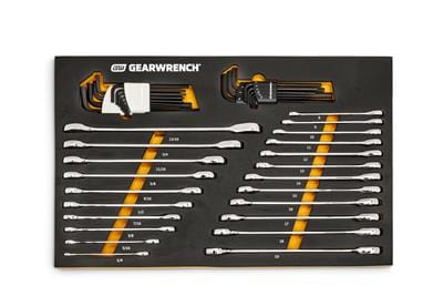 Gearwrench GearWrench Combination Ratcheting Wrench Modular Tool Sets 86528 Autofit