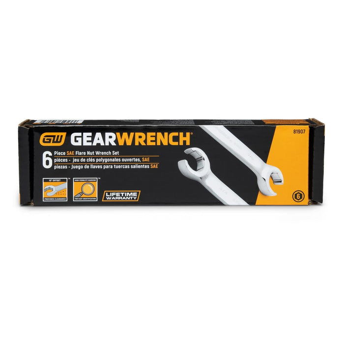Gearwrench GearWrench Flare Nut Wrench Sets 81907 Autofit
