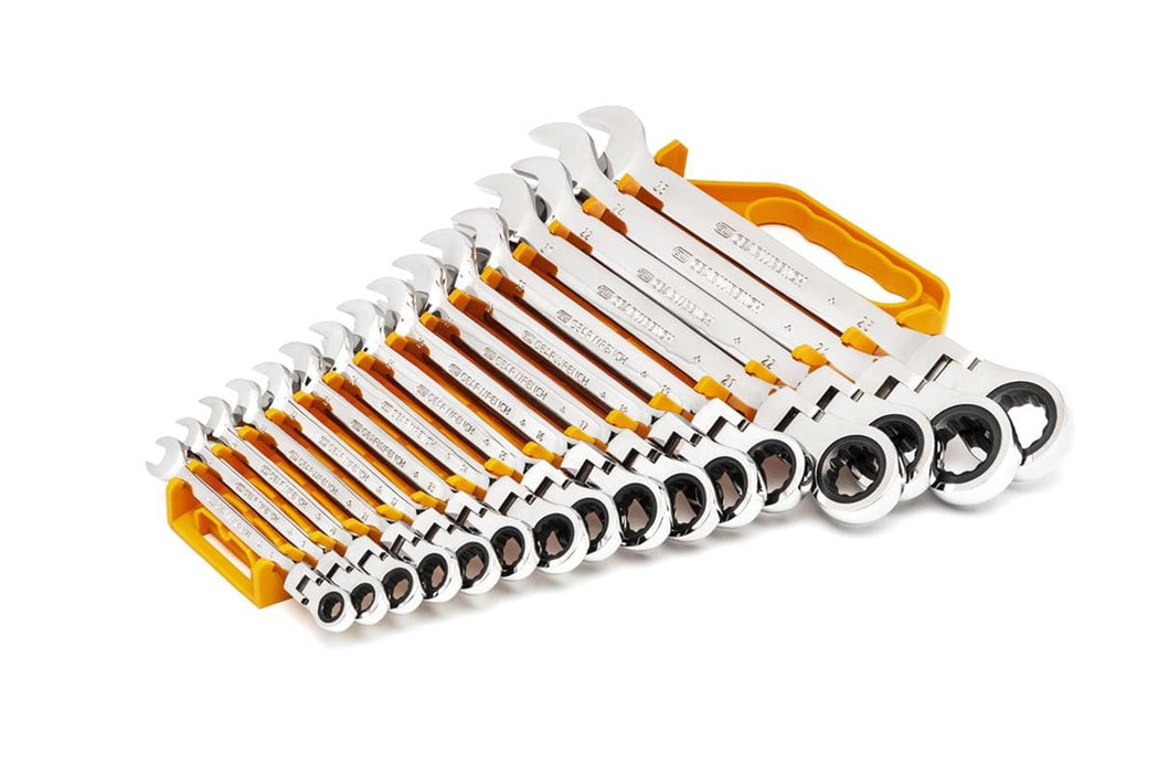 Gearwrench GearWrench Flex Head Ratcheting Combination Wrenches 9902D Autofit