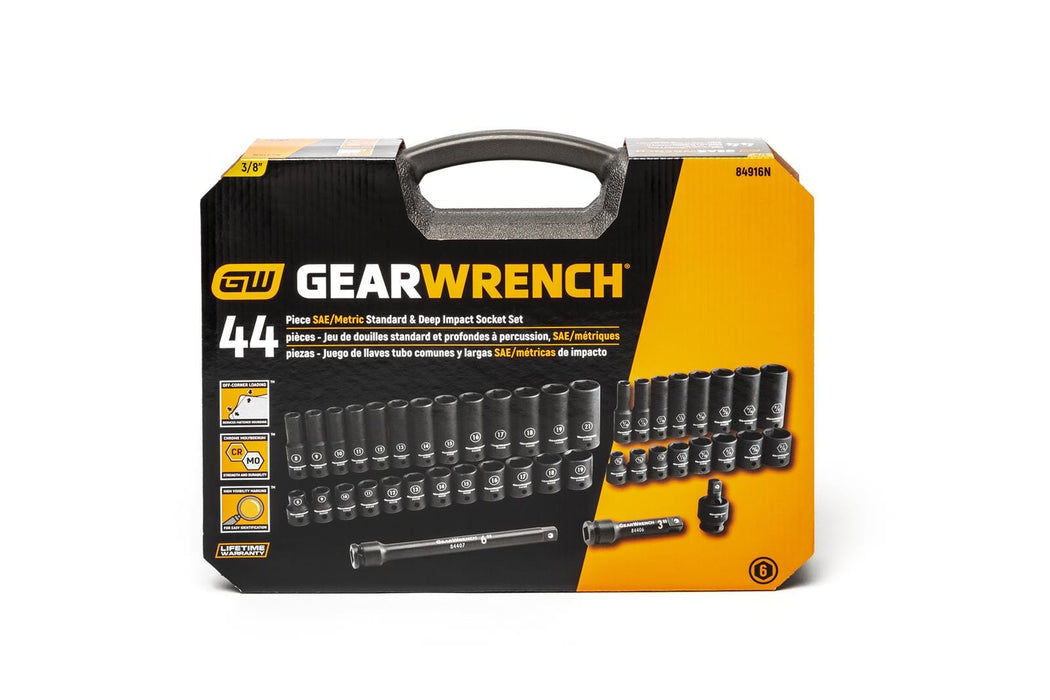 Gearwrench GearWrench Impact Socket Sets 84916N Autofit