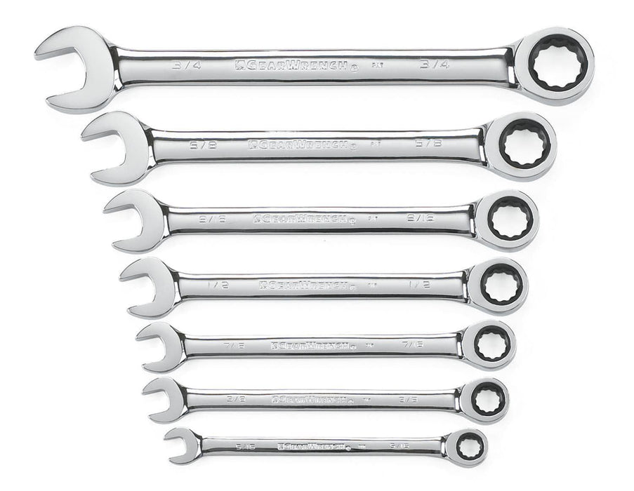 Gearwrench GearWrench Ratcheting Combination Wrench Sets 9317 Autofit