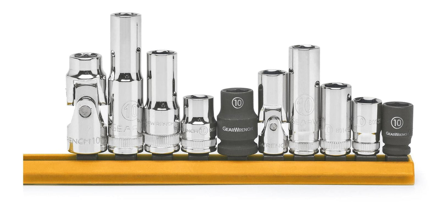 Gearwrench GearWrench Single Size Metric Socket Sets 80319 Autofit
