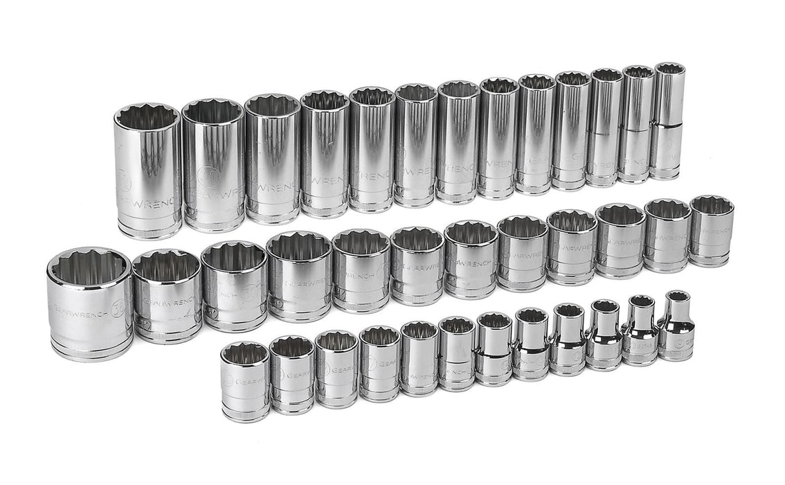 Gearwrench GearWrench Standard/Deep Socket Sets 80730 Autofit