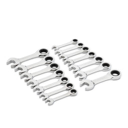 Gearwrench GearWrench Stubby Ratcheting Combination Wrench Sets 85206 Autofit