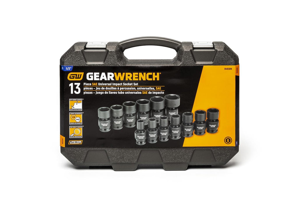 Gearwrench GearWrench Universal Impact Socket Sets 84938N Autofit