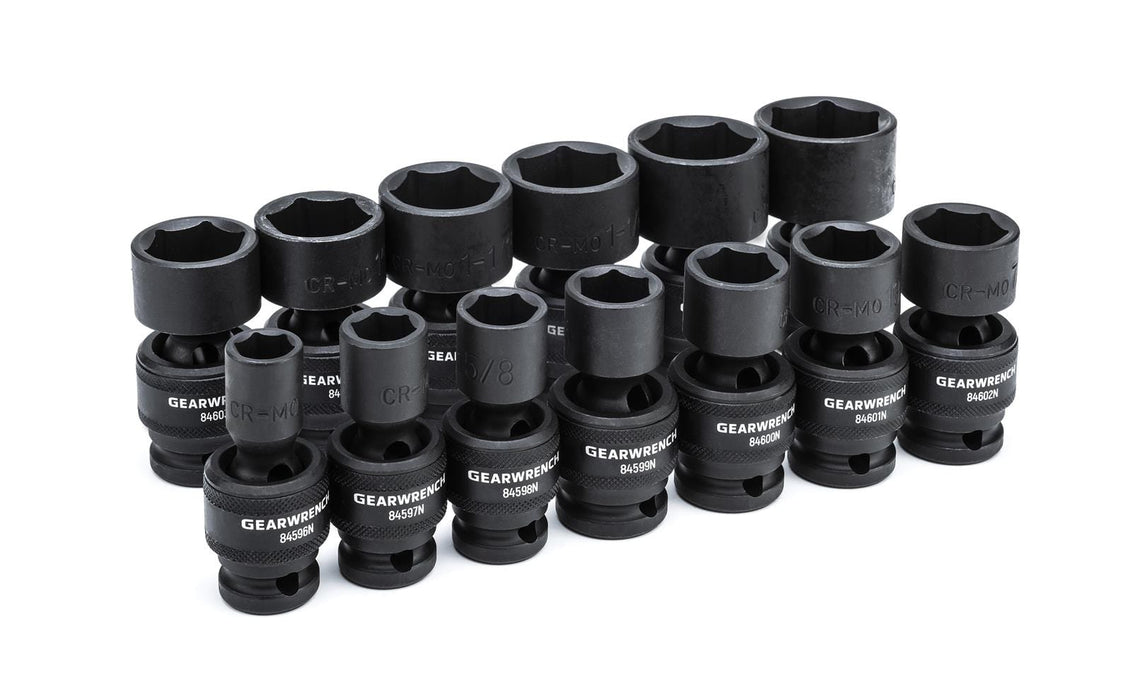 Gearwrench GearWrench Universal Impact Socket Sets 84938N Autofit