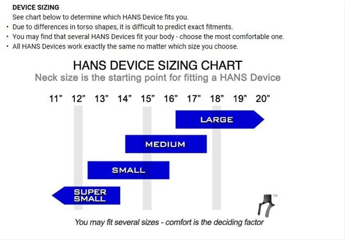 HANS Performance HANS Performance Head and Neck Restraint Systems NAK 14237.31 SFI Autofit