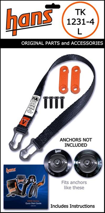 HANS Performance HANS Post Anchor Tether Kits TK 1231.4 L Autofit