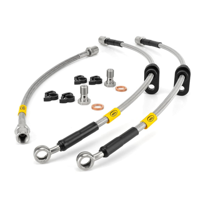 Hel Performance Braided Brake Lines - Car Austin BN7 Brake Lines HEL Stainless Steel Braided Autofit