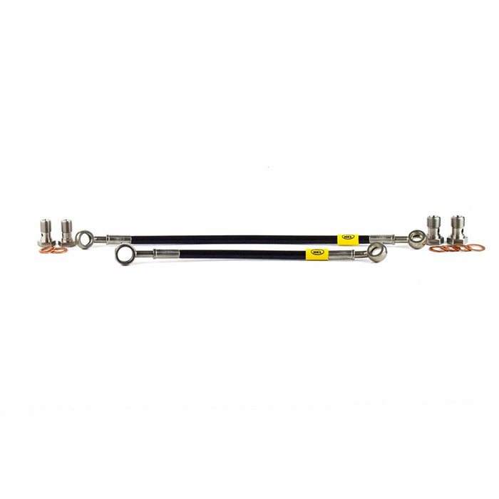 Hel Performance Braided Brake Lines - Car Classic Mini Yellow Tag Conversion Kit Autofit