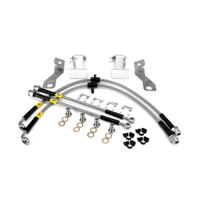 Hel Performance Braided Brake Lines - Car Ford Mustang 5th Gen All Engines 2005-2014 Brake Lines HEL Stainless Steel Braided Autofit