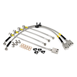 Hel Performance Braided Brake Lines - Car Honda Civic FK2 2.0 Type R 2015- Brake Lines HEL Stainless Steel Braided Autofit
