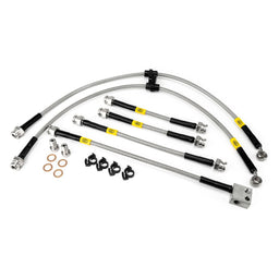 Hel Performance Braided Brake Lines - Car Honda Civic FK3-2 1.6 i-CTDi 2014-2017 Brake Lines HEL Stainless Steel Braided Autofit