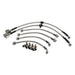 Hel Performance Braided Brake Lines - Car Honda Jazz 1.4 2008- Brake Lines HEL Stainless Steel Braided Autofit