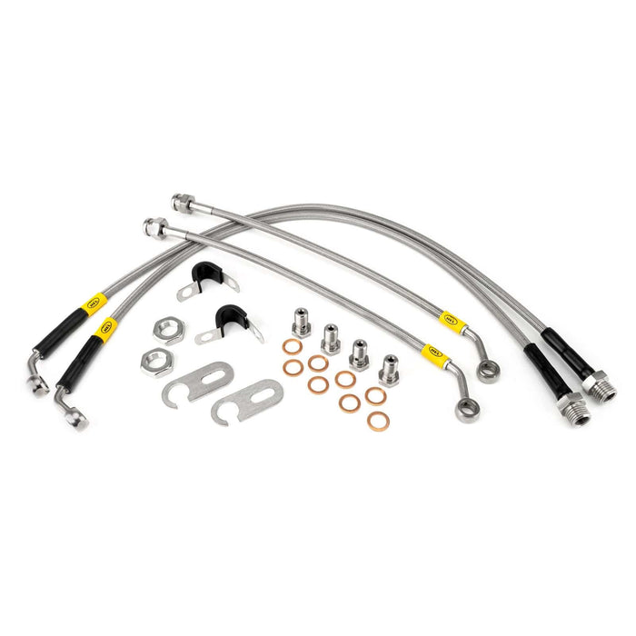 Hel Performance Braided Brake Lines - Car Mazda MX-5 NC All Models 2005- Brake Lines HEL Stainless Steel Braided Autofit