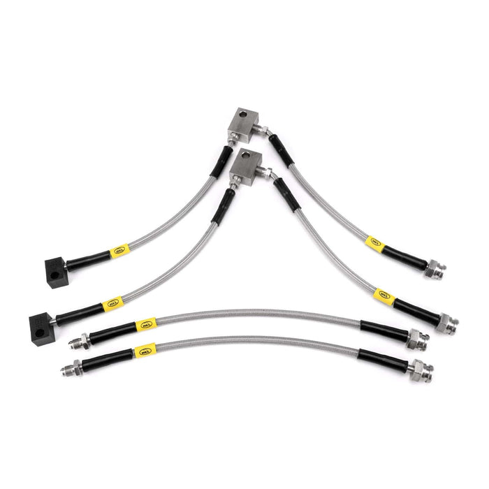 Hel Performance Braided Brake Lines - Car Nissan Skyline R33 2.6 GT-R 1993-1998 Brake Lines HEL Stainless Steel Braided Autofit