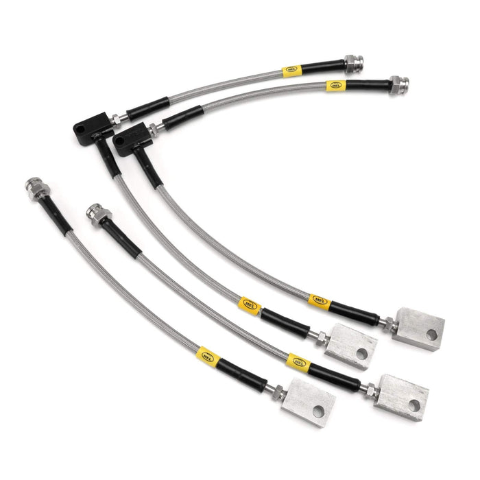 Hel Performance Braided Brake Lines - Car Nissan Skyline R35 3.8 GT-R 2007- Brake Lines HEL Stainless Steel Braided Autofit