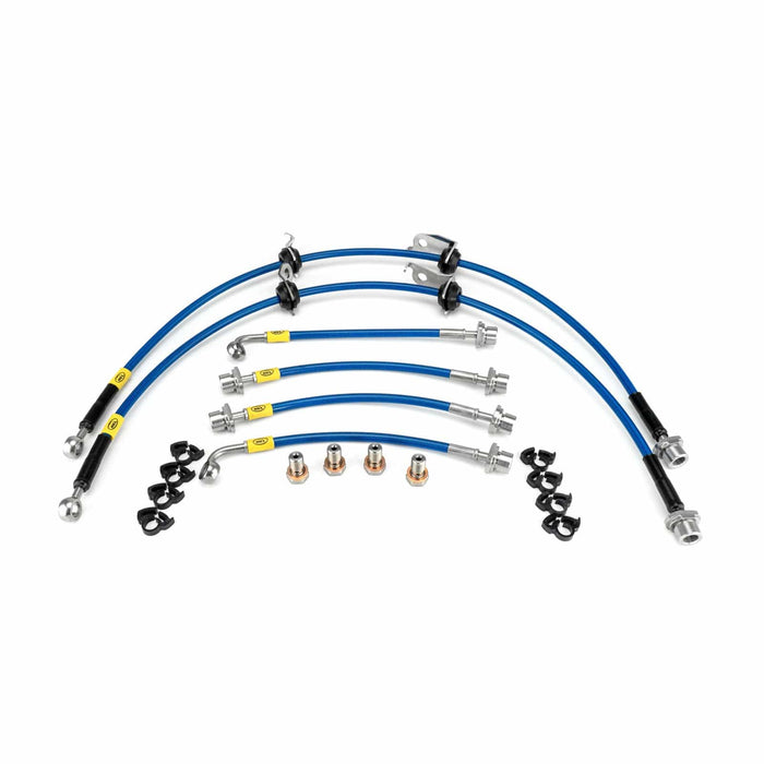 Hel Performance Braided Brake Lines - Car Toyota Alphard / Vellfire All Models 2008-2019 Brake Lines HEL Stainless Steel Braided Autofit