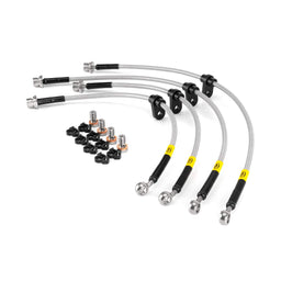 Hel Performance Braided Brake Lines - Car Toyota GR86 2.4 excluding Brembo Calipers 2021- Brake Lines HEL Stainless Steel Braided Autofit
