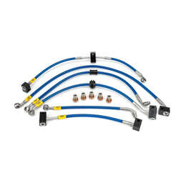 Hel Performance Braided Brake Lines - Motorcycle Honda CBF600 ABS 2008-2013 Flexible ABS Replacement Brake Lines HEL Stainless Steel Braided Autofit