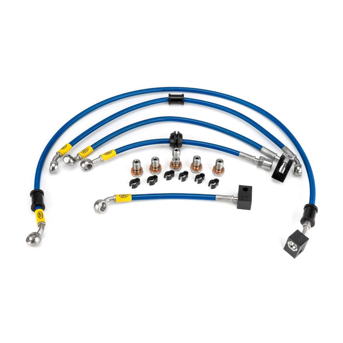 Hel Performance Braided Brake Lines - Motorcycle Suzuki GSX-R1000 ABS L5-L6 2015-2016 Flexible ABS Replacement Brake Lines HEL Stainless Steel Braided Autofit