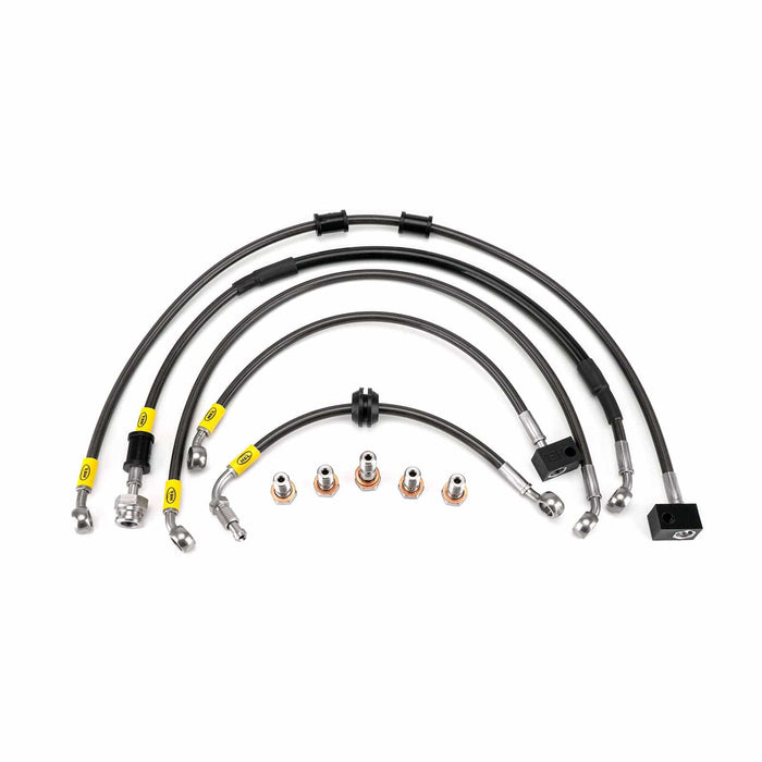 Hel Performance Braided Brake Lines - Motorcycle Suzuki SV650 N ABS K7-L5 2007-2015 Flexible ABS Replacement Brake Lines HEL Stainless Steel Braided Autofit