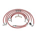 Hel Performance Braided Brake Lines - Motorcycle Triumph Daytona 675R ABS 2013-2017 Flexible ABS Replacement Brake Lines HEL Stainless Steel Braided Autofit