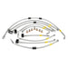 Hel Performance Braided Brake Lines - Motorcycle Yamaha FZ8 ABS SA-NA 2010-2015 Flexible ABS Replacement Brake Lines HEL Stainless Steel Braided Autofit