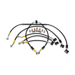 Hel Performance Braided Brake Lines - Motorcycle Yamaha MT-10 ABS / SP 2016-2021 Flexible ABS Replacement Brake Lines HEL Stainless Steel Braided Autofit