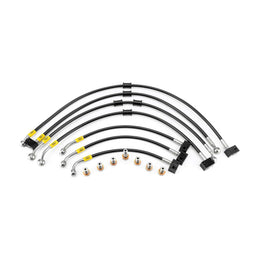 Hel Performance Braided Brake Lines - Motorcycle Yamaha Tracer 900 / GT ABS 2017-2020 Flexible ABS Replacement Brake Lines HEL Stainless Steel Braided Autofit