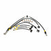 Hel Performance Braided Brake Lines - Motorcycle Yamaha YZF-R1, R1M ABS 2015-2021 Flexible ABS Replacement Brake Lines HEL Stainless Steel Braided Autofit