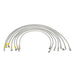 Hel Performance Braided Fuel Injector Lines Volkswagen Golf MK1 8V (M10 Injectors) Fuel Injector Lines HEL Stainless Steel Braided Autofit