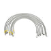 Hel Performance Braided Fuel Injector Lines Volkswagen Golf MK1 8V (M12 Injectors) Fuel Injector Lines HEL Stainless Steel Braided Autofit