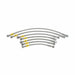 Hel Performance Braided Fuel Injector Lines Volvo 740 2.0 K-JET Right Hand Drive Fuel Injector Lines HEL Stainless Steel Braided Autofit