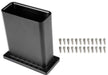 Holley Holley Holley LS Ultra Lo-Ram Billet Burst Panel Duct, Black (HO300-608BK) Autofit