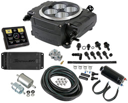 Holley Holley Holley Sniper 2 EFI 4BBL Self Tuning System with PDM and Fuel Pump Kit, Black (HO550-511-3PK) Autofit
