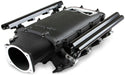 Holley Holley Holley Ultra Lo-Ram Manifold Kit, Black, Dual Injector with Burst Panel Flange (HO300-684BK) Autofit